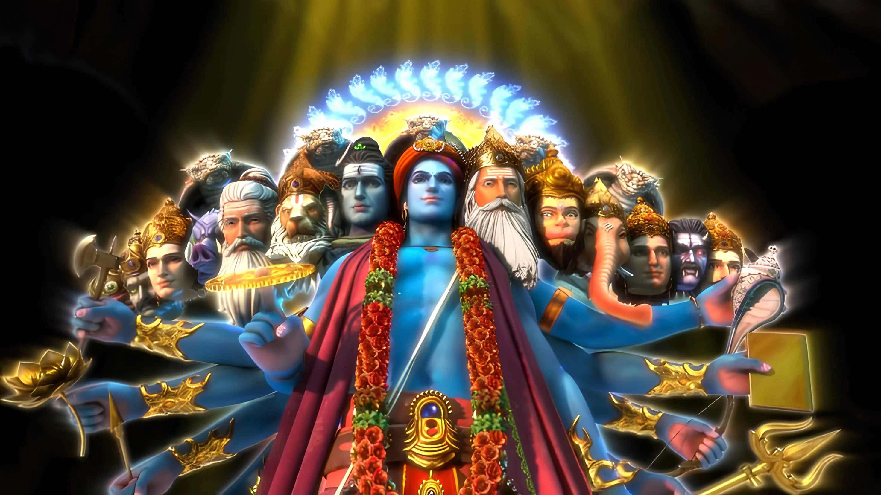 Radha and Krishna